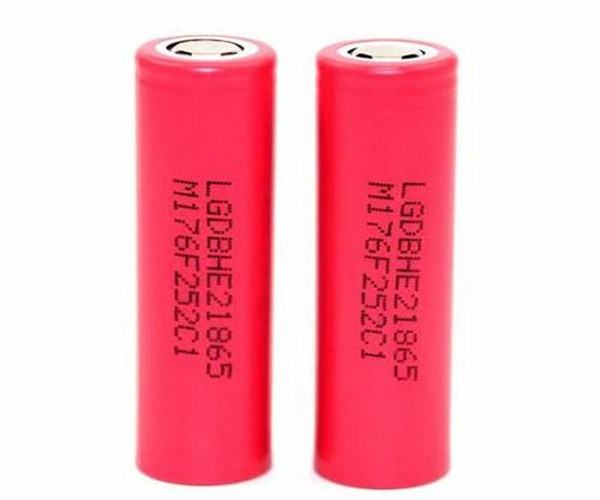 Genuine LG HE2 2500mAh 30A Li-ion Rechargeable Battery Vape Box Mechanical Mod Electronic 1865 li-ion battery