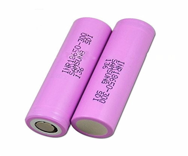 Hot selling 100% Authentic18650 batery Samsung INR18650 30Q battery 3000mAH for e-cig