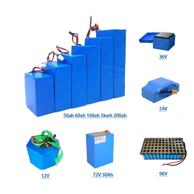 E-bike 24v 36v 48v 52v 96V 18650  rear rack lithium ion battery pack for electric bicycle
