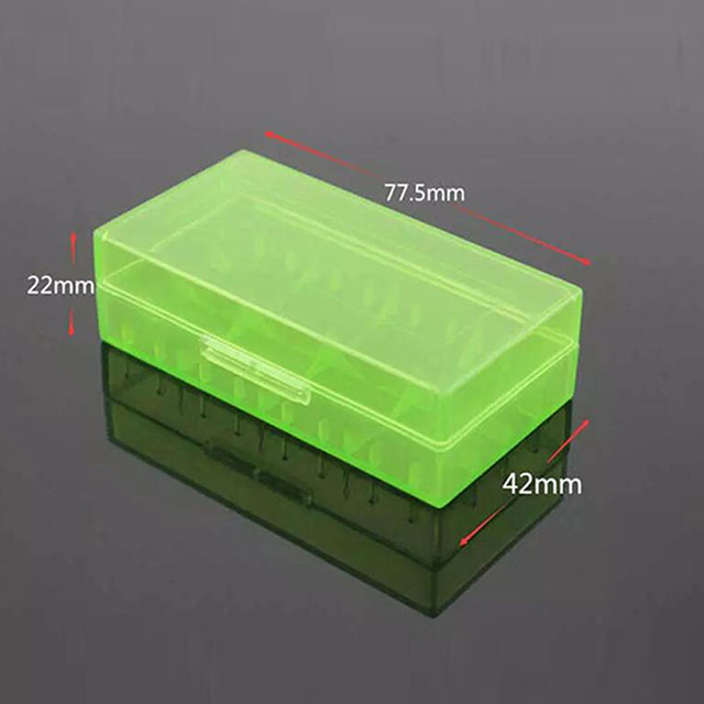 Popular  battery case 2 cell 18650 battery case 18650 plastic battery box