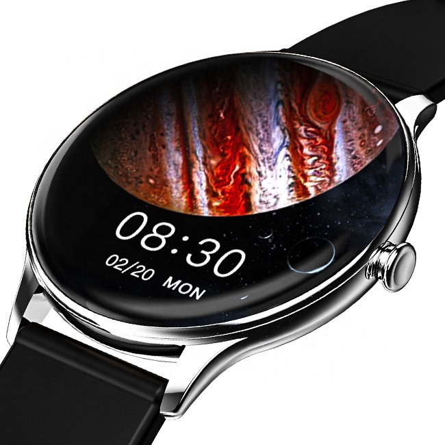 Best selling T2 Amoled Display Smart Watch Blood Oxygen heart rate warning red light SPO2 Monitoring Customize Dial Amoled Smartwatch