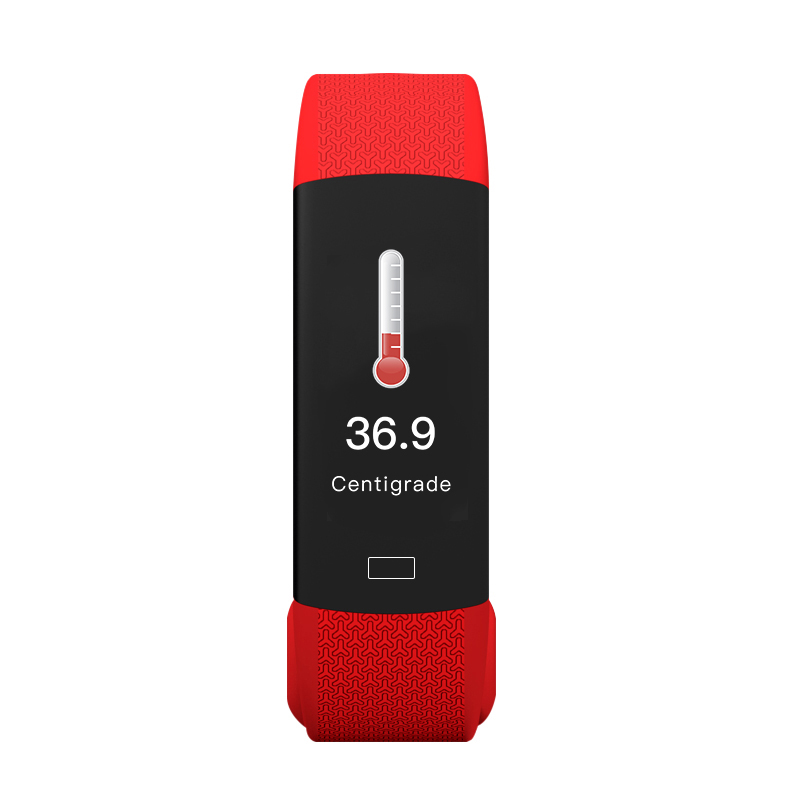 B6W Body temperature hr spo2 wrist wearable smart bracelet health gadgets smart watches new arrivals 2020