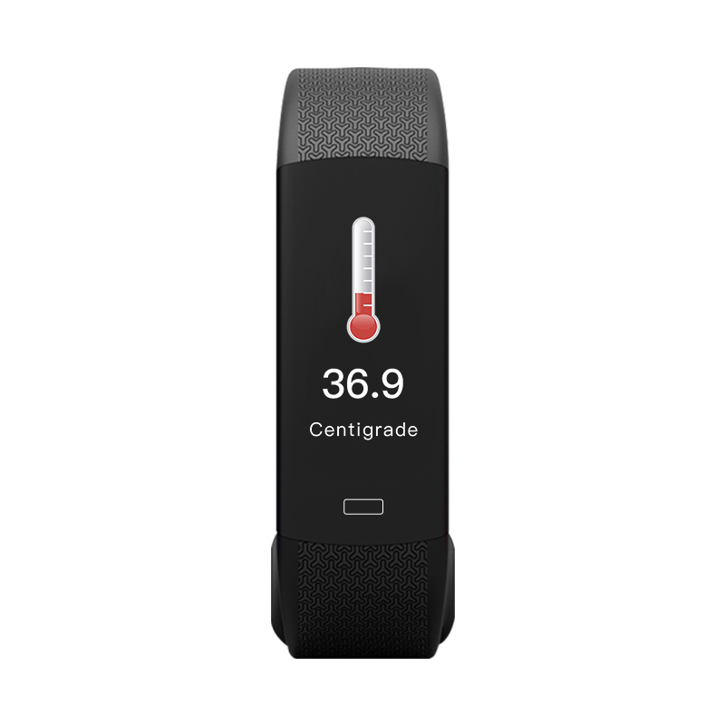 B6W Body temperature hr spo2 wrist wearable smart bracelet health gadgets smart watches new arrivals 2020