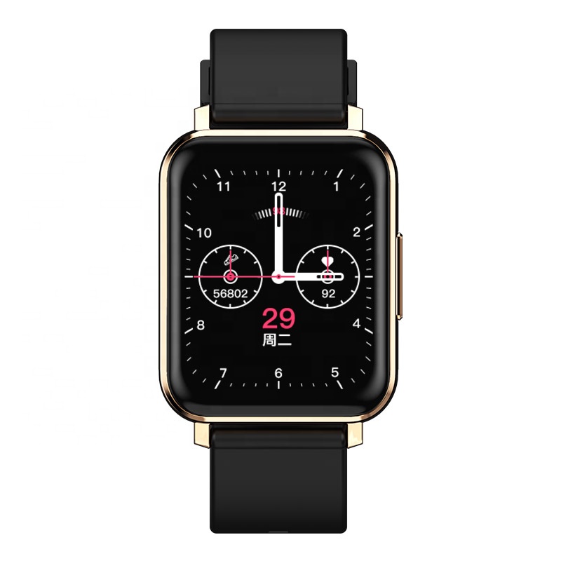 Best selling T8 1.69 Inches Colorful Tft Display Real Time Temperature Monitor Weather Display Watch Smartwatch