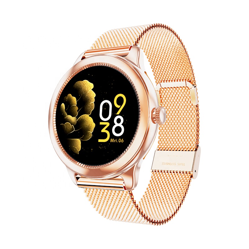 New Arrival B8Pro Round Watch Call/SMS Reminder smart watch for women men
